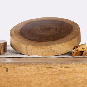 NATURAL WOOD SERVING BLOCK